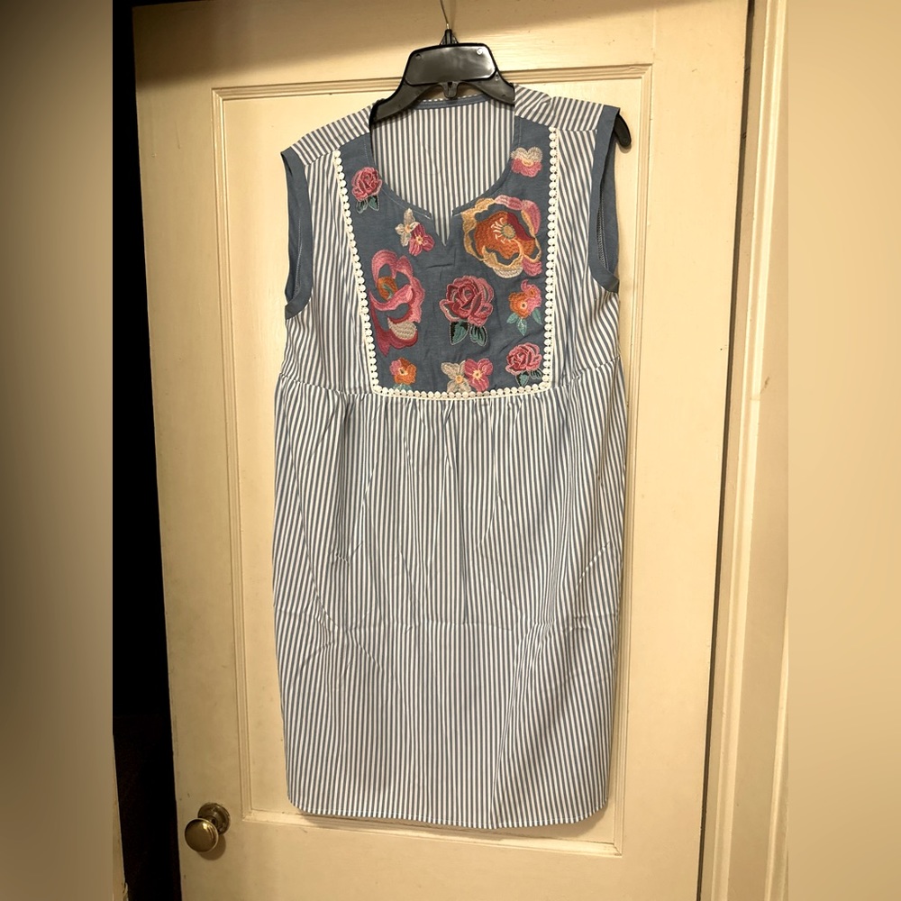 Seersucker Dress